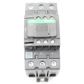 Schneider Electric - Leistungsschütz LC1D 3p, +1S+1Ö, 22 kW, 50 A, 400 V AC3, Spule 24 V DC-Beschreibung lesen