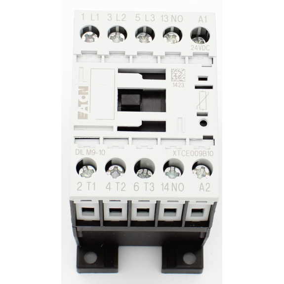 Eaton - DILM9-10(24VDC) - Leistungsschütz, 3-polig, 380 V 400 V 4 kW, 1 S, 24 V DC, Gleichstrombetätigung-Beschreibung lesen