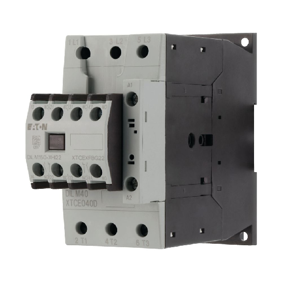 Eaton - DILM40-22(400V50HZ,440V60HZ) - Leistungsschütz, 380 V 400 V 18.5 kW, 2 S, 2 Ö, 400 V 50 Hz, 440 V 60 Hz-Beschreibung lesen