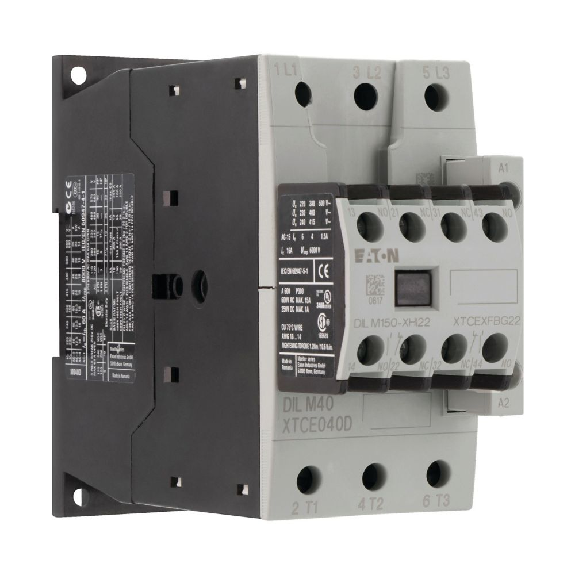 Eaton - DILM40-22(400V50HZ,440V60HZ) - Leistungsschütz, 380 V 400 V 18.5 kW, 2 S, 2 Ö, 400 V 50 Hz, 440 V 60 Hz-Beschreibung lesen