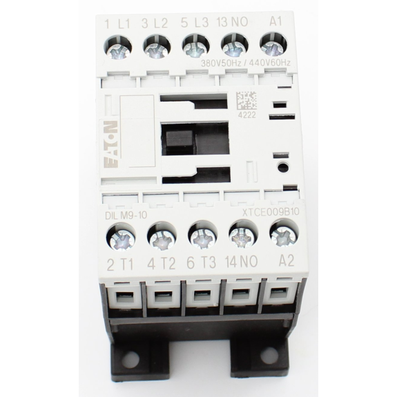 Eaton - DILM9-10(380V50HZ,440V60HZ) - Leistungsschütz, 3-polig, 380 V 400 V 4 kW, 1 N/O, 380 V 50 Hz, 440 V 60 Hz-Beschreibung lesen