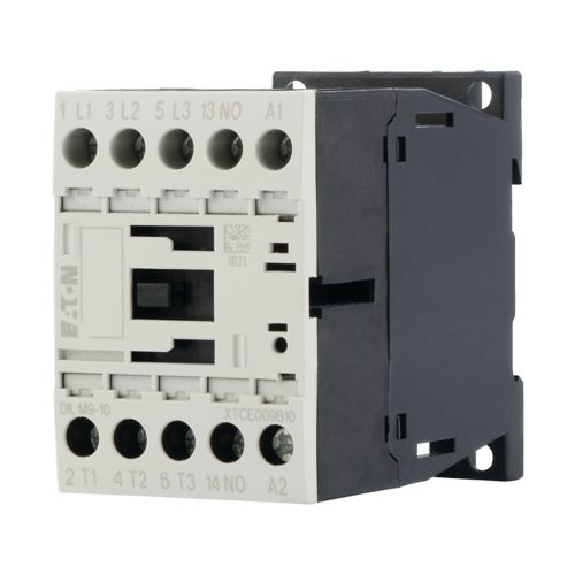 Eaton - DILM9-10(380V50HZ,440V60HZ) - Leistungsschütz, 3-polig, 380 V 400 V 4 kW, 1 N/O, 380 V 50 Hz, 440 V 60 Hz-Beschreibung lesen