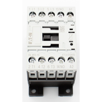 Eaton - DILM12-10(24VDC) - Leistungsschütz, 3-polig, 380 V 400 V 5.5 kW, 1 S, 24 V DC-Beschreibung lesen