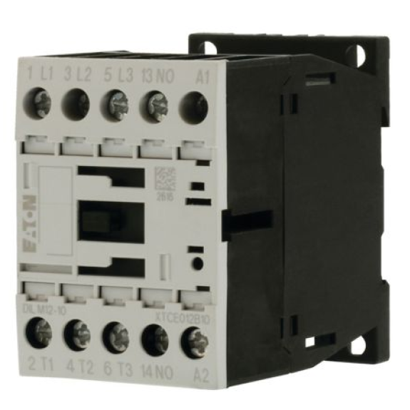 Eaton - DILM12-10(24VDC) - Contacteur de puissance, 3 pôles, 380V 400V 5,5kW, 1NO, 24V DC-Beschreibung lesen