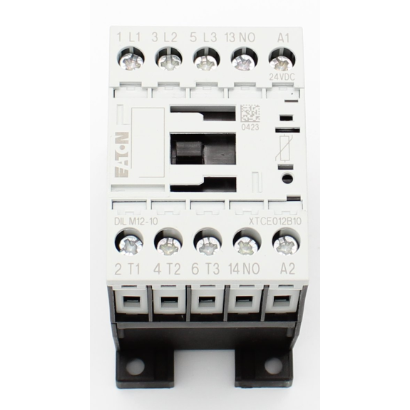 Eaton - DILM12-10(24VDC) - Leistungsschütz, 3-polig, 380 V 400 V 5.5 kW, 1 S, 24 V DC-Beschreibung lesen
