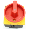 Eaton - P3-63/EA/SVB - Hauptschalter, P3, 63 A, Einbau, 3-polig, NOT-AUS-Funktion, Drehgriff rot, Sperrkranz gelb