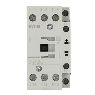 Eaton - DILM25-10(230V50HZ,240V60HZ) - Leistungsschütz, 3-polig, 380 V 400 V 11 kW, 1 S, 230 V 50 Hz, 240 V 60 Hz-Beschreibung lesen