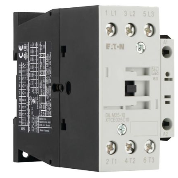Eaton - DILM25-10(230V50HZ,240V60HZ) - Leistungsschütz, 3-polig, 380 V 400 V 11 kW, 1 S, 230 V 50 Hz, 240 V 60 Hz-Beschreibung lesen
