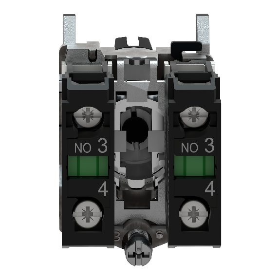 Schneider Electric - Wahlschalter, Harmony XB4, Metall, 22mm, schwarz, 3 Stellungen, rastend, 2S-Beschreibung lesen