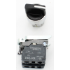 Schneider Electric - Wahlschalter, Harmony XB4, Metall, 22mm, schwarz, 3 Stellungen, rastend, 2S