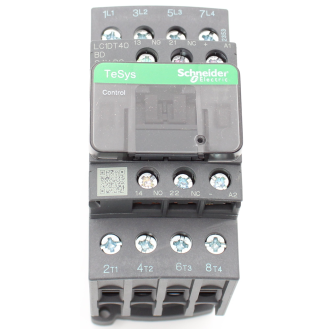 Schneider Electric - Leistungsschütz LC1D 4p, +1S+1Ö, Spule 24 V DC-Beschreibung lesen
