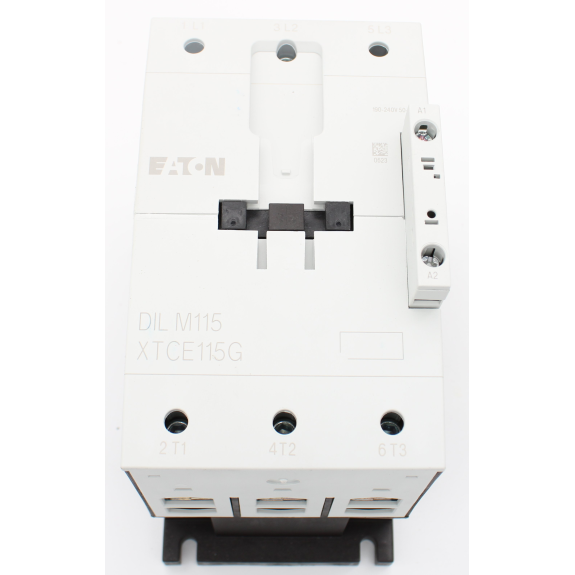 Eaton - DILM115(RAC240) - Leistungsschütz, 3-polig, 380 V 400 V 55 kW, RAC 240: 190 - 240 V 50/60 Hz-Beschreibung lesen