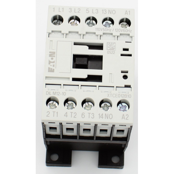 Eaton - DILM12-10(110V50HZ,120V60HZ) - Leistungsschütz, 3-polig, 380 V 400 V 5.5 kW, 1 S, 110 V 50 Hz, 120 V 60 Hz-Beschreibung lesen