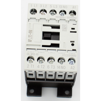 Eaton - DILM12-10(110V50HZ,120V60HZ) - Leistungsschütz, 3-polig, 380 V 400 V 5.5 kW, 1 S, 110 V 50 Hz, 120 V 60 Hz-Beschreibung lesen