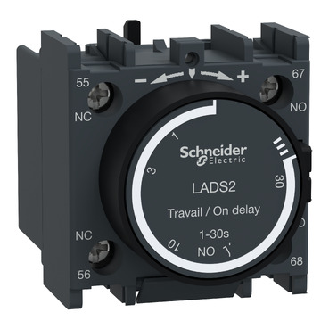 Schneider Electric - Zeitblock, anzugsverzögert, 1S+1Ö, 1,00-30,00s, Schraubanschluss-Beschreibung lesen