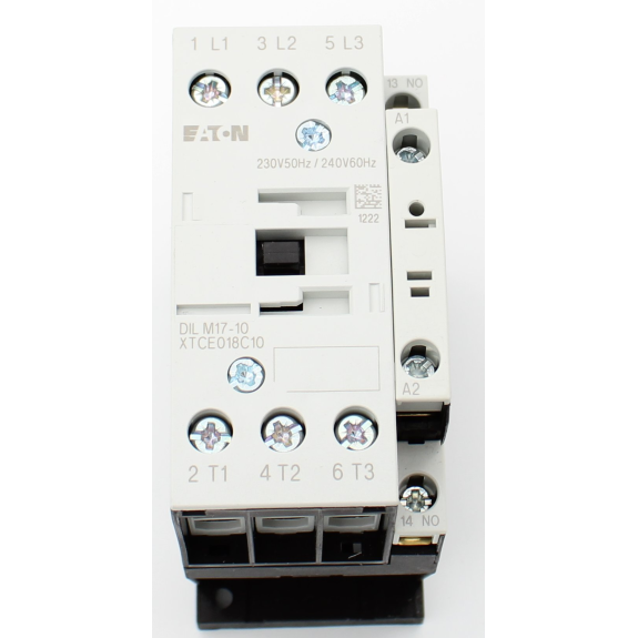 Eaton - DILM17-10(230V50HZ,240V60HZ) - Leistungsschütz, 3-polig, 380 V 400 V 7.5 kW, 1 S, 230 V 50 Hz, 240 V 60 Hz-Beschreibung lesen