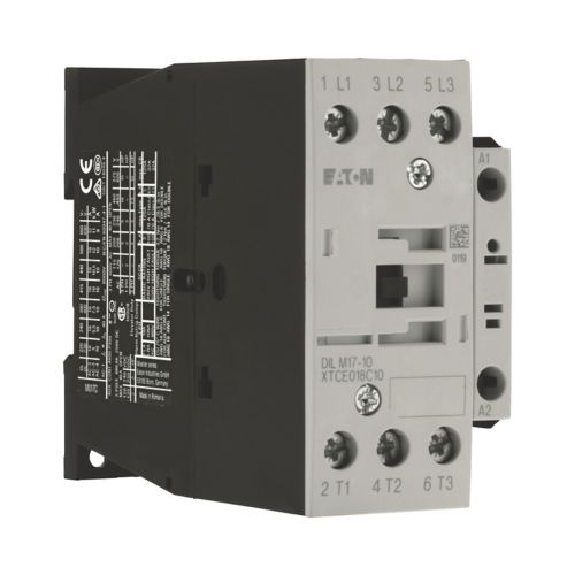 Eaton - DILM17-10(230V50HZ,240V60HZ) - Leistungsschütz, 3-polig, 380 V 400 V 7.5 kW, 1 S, 230 V 50 Hz, 240 V 60 Hz-Beschreibung lesen