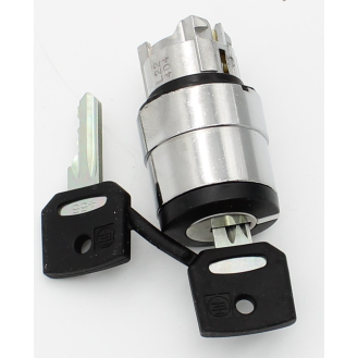 Schneider Electric - Schlüsselschalter, Frontelement, Harmony XB4, Metall, 22mm, schwarz, 2 Stellungen-Beschreibung lesen