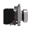 Schneider Electric - Drucktaster, Harmony XB4, Metall, 22mm, rot, unbeschriftet, tastend, Schraubklemme, 1Ö