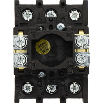 Eaton - P1-32/EA/SVB - Hauptschalter, P1, 32 A, Einbau, 3-polig, NOT-AUS-Funktion, Drehgriff rot, Sperrkranz gelb-Beschreibung lesen