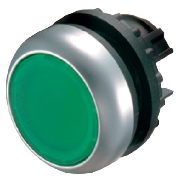 Eaton - M22-D-G - Drucktaste, RMQ-Titan, flach, tastend, grün, unbeschriftet, Frontring Titan-Beschreibung lesen