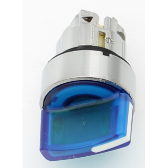 Schneider Electric - Leuchtwahlschalter, Frontelement, Harmony XB4, Metall, 22mm, blau, für universelle LED-Beschreibung lesen