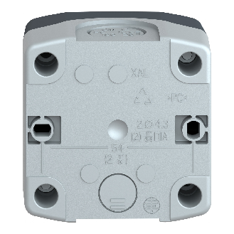 Schneider Electric - Aufbaugehäuse, Harmony XALD, Kunststoff, dunkelgrau, 1 Drucktaster, grün, I, 22mm, 1S-Beschreibung lesen
