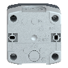 Schneider Electric - Aufbaugehäuse, Harmony XALD, Kunststoff, dunkelgrau, 1 Drucktaster, grün, I, 22mm, 1S