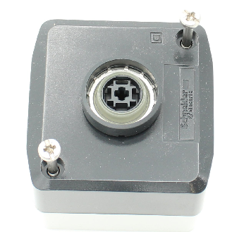 Schneider Electric - Aufbaugehäuse, Harmony XALD, Kunststoff, dunkelgrau, 1 Drucktaster, grün, I, 22mm, 1S-Beschreibung lesen