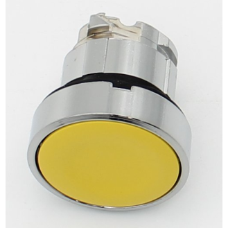 Schneider Electric - Drucktaster, Frontelement, Harmony XB4, Metall, 22mm, orange, unbeschriftet, tastend-Beschreibung lesen