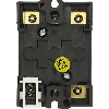 Eaton - P1-32/V/SVB - Hauptschalter, P1, 32 A, Zwischenbau, 3-polig, NOT-AUS-Funktion, Drehgriff rot, Sperrkranz gelb