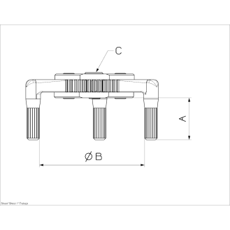 EXTRACTOR FILTROS GARRAS 1/2" Ømax 142 Ømin 110-Leer más