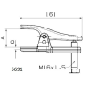 Extractor universal de rótulas 50x20