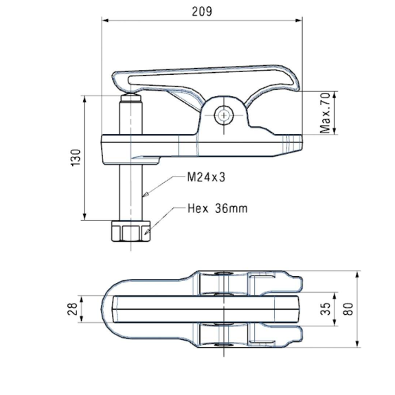 EXTRACTOR ROTULAS 36X70-Leer más