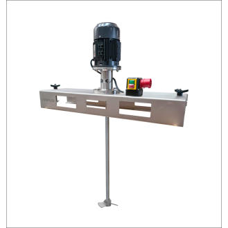 Agitatore Pmix IBC da 1.500 giri/min, 0,75 kW con elica marina in acciaio inox e arresto/avvio-Leggi tutto