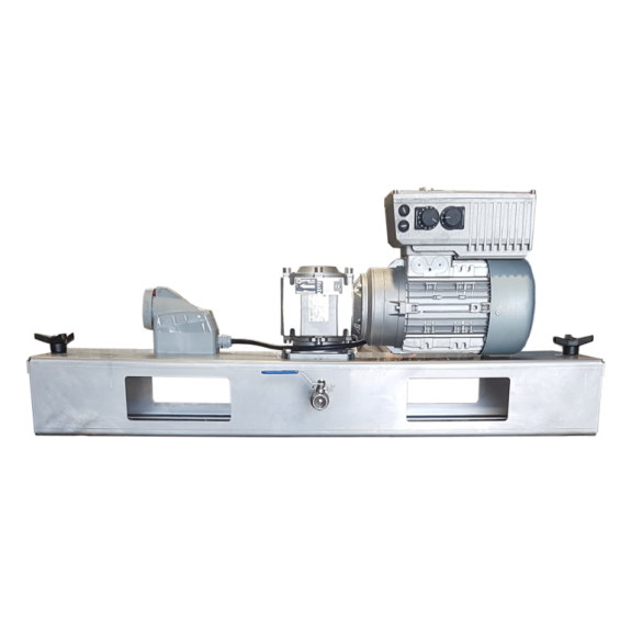 Agitatore Pmix IBC ATEX, 300 giri/min, 1,5 kW, con turbina Turbo Cup e sezionatore ATEX 2GD.-Leggi tutto