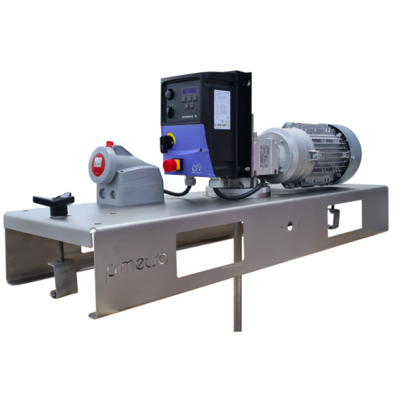 Agitatore Pmix IBC ATEX, 300 giri/min, 1,5 kW, con turbina Turbo Cup e sezionatore ATEX 2GD.-Leggi tutto