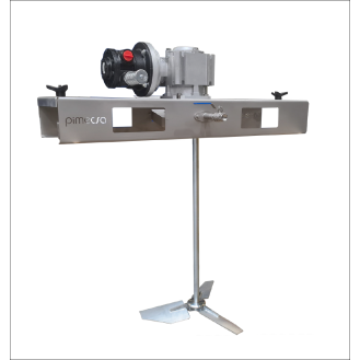 Agitatore pneumatico Pmix IBC ATEX 200 giri/min e 11,5 Nm con turbina STIL-Leggi tutto