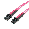 LWL Rangierkabel 2x G50/125 OM4, 1x LC Duplex - 1x LC Duplex, violett, 5 m LWL Rangierkabel 2x G50/125 OM4, 1x LC Duplex - 1x LC Duplex, violett, 5 m