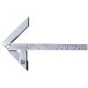 Equerre à centrer avec règle, Dimension: 250 x 160 mm
