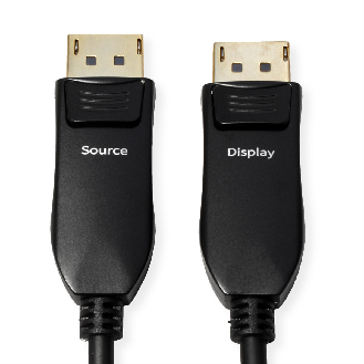 DisplayPort v2.1 Kabel (AOC), 10K@60Hz, 54Gbit/s, UHBR13.5, ST/ST, 50 m-Beschreibung lesen