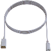 BACHMANN Câble prolongateur H05VV-F 3G1,0mm², C14 / C13 , gris, 3 m