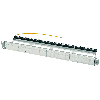 Support de module 19" Flex pour AMJ-S/AMJ/UMJ avec 24x modules snap-in RAL 7035