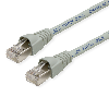 Cordon S/FTP Cat.6A LSOH gris 9 m