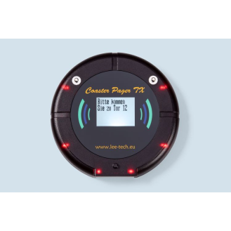 Coaster pager text, EC-11CP-TX, batterie LiPo 3,7 V-Lire la description