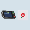 Système de pager à écran couleur avec bouton d'appel d'urgence