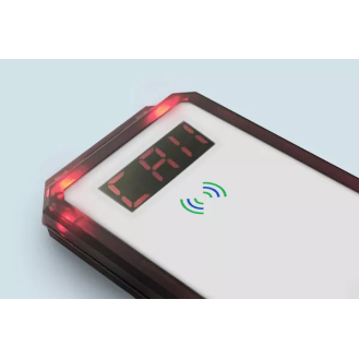 Pager LED, EC-16CP-LED, 1x 3,7 V 650 mAh batterie Li-Po-Lire la description