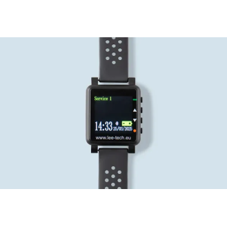 Montre bipeur avec écran rétro-éclairé EC-20W 2x LR44 1,5V Alk.-Lire la description