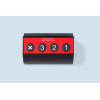 Quatre boutons-poussoirs, grand modèle (ou pour les circuits), EC-15CB, 2x AAA 1.5V (100000 clics/env. 3 ans)