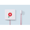 Deux boutons-poussoirs avec interrupteur à tirette, EC-17CB/L, 2x AAA 1.5V Alk.